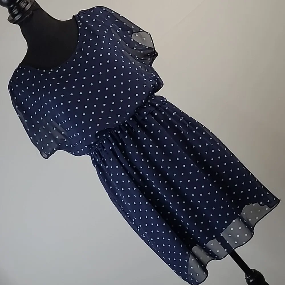 Sweet Storm girls sz L polyester dress